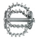 Rothenberger Kettenschleuderkopf mit Spikes, 4 Ketten, Ring, 16 mm-3