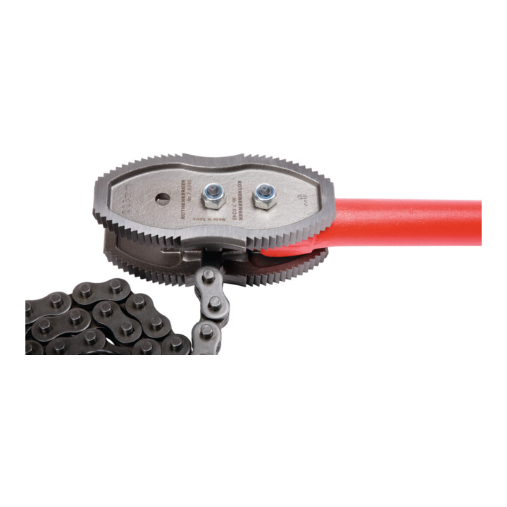 Rothenberger Kettingpijptang Zwaar L.1280mm Werkbereik tot 220mm 8inch