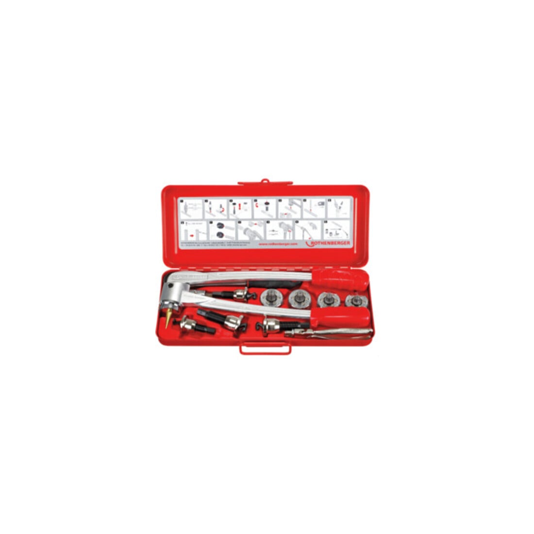 Rothenberger Kit COMBI, 1/2-3/4-1", ROLOCK