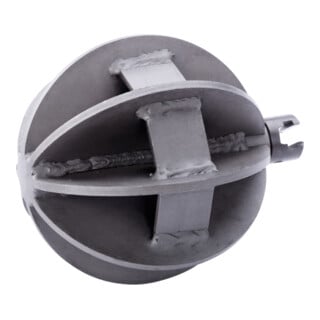 Rothenberger Kugelkopffräser mit 22 mm Kupplung, 8-Blatt, D=115mm