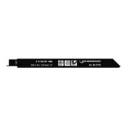 ROTHENBERGER Lame de scie universelle, 225 x 20 x 1,5, grain 30, pour fonte
