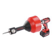 Rothenberger machine à nettoyer les tuyaux à la main ROSPIMATIC CL, machine de base avec spirale 8mmx7,5m avec tête de club