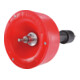 Rothenberger machine à nettoyer les tuyaux à la main ROSPIMATIC CL, machine de base avec spirale 8mmx7,5m avec tête de club-2