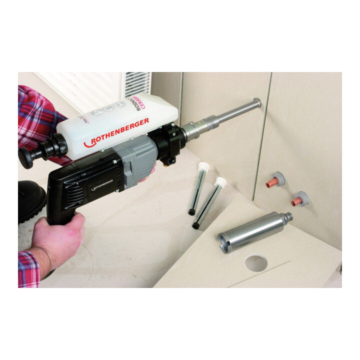 Rothenberger machine de forage humide RODIADRILL Céramique avec foreuse