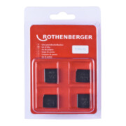 Rothenberger Mâchoires de coupe, NPT, 3/8", 4 pcs.