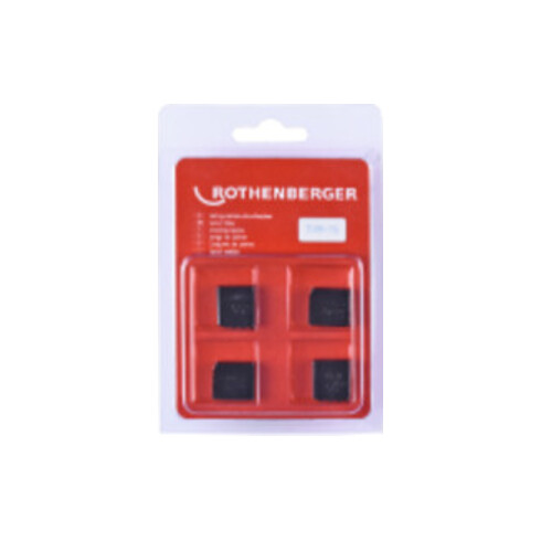 Rothenberger Mâchoires de coupe, NPT, 3/8", 4 pcs.
