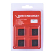 Rothenberger Mâchoires de coupe SC, NPT, 1/2", 4 pcs.-4