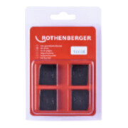 Rothenberger Mâchoires de coupe SC, NPT, 1", 4 pcs.-4