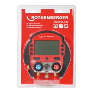 Rothenberger Manometro digitale ROCOOL 600 set in blister