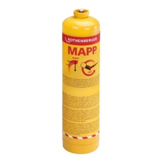 Rothenberger MAPP Gas, 7/16"-EU, Sprachversion A (DE, GB, FR, ES, IT, PT)