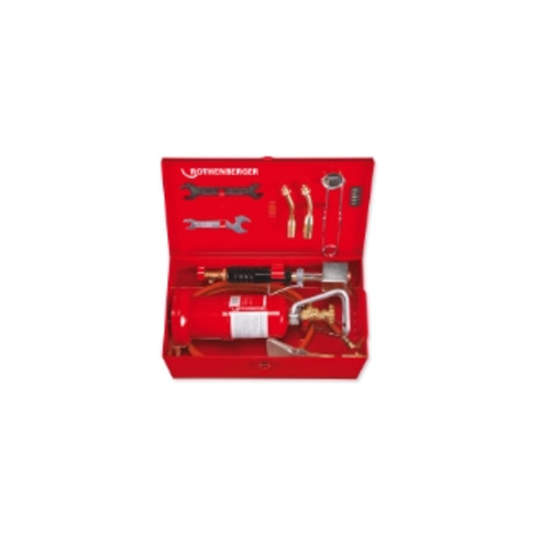 Rothenberger MULTI 300 Weichlötgarnitur B, mit Propanregler und Metallkoffer