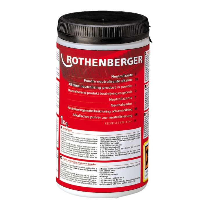 Rothenberger Neutralisator-Pulver neutralise ROCAL Acid Plus + Multi 1 kg