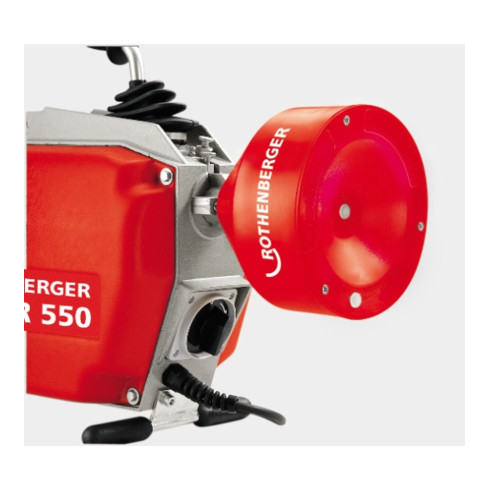 Rothenberger R550 Machine de nettoyage de tuyaux avec tuyau de guidage