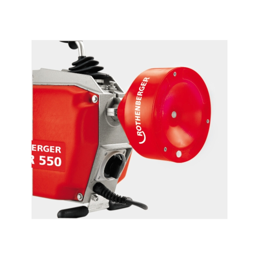 Rothenberger R550 Rohrreinigungsmaschine mit Führungsschlauch