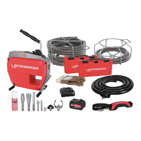 Rothenberger R600 VarioClean + Kit de spirale