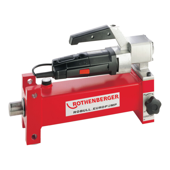 Rothenberger ROBULL Typ ME, Hydraulik-Biegegerät bis 90Grad,Elektro-Hydraulikpumpe, 3/8-2",