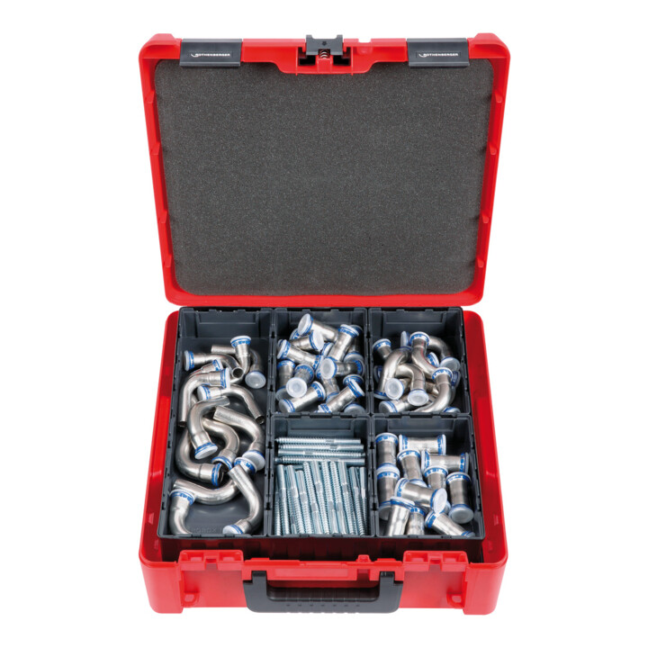 Rothenberger ROCASE 4414 mit 2 Trays und 12 ROBOX