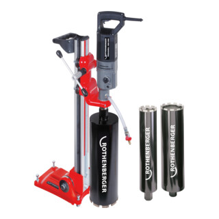 Rothenberger RODIACUT 150 / RODIADRILL 200+ Dia-NTBK DX HSP-Set 82-102-132, 1.1/4"