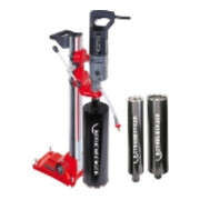 Rothenberger RODIACUT 150 / RODIADRILL 200+ Dia-NTBK DX HSP-Set 82-102-132, 1.1/4"-5
