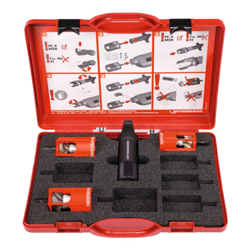Rothenberger ROGRAT MSR-Set, TH 16-20-26mm