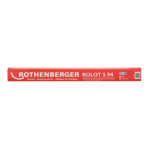 Rothenberger ROLOT S 94 Hartlot CuP 179 nach ISO 17672, 500 mm, 1 kg, eckig