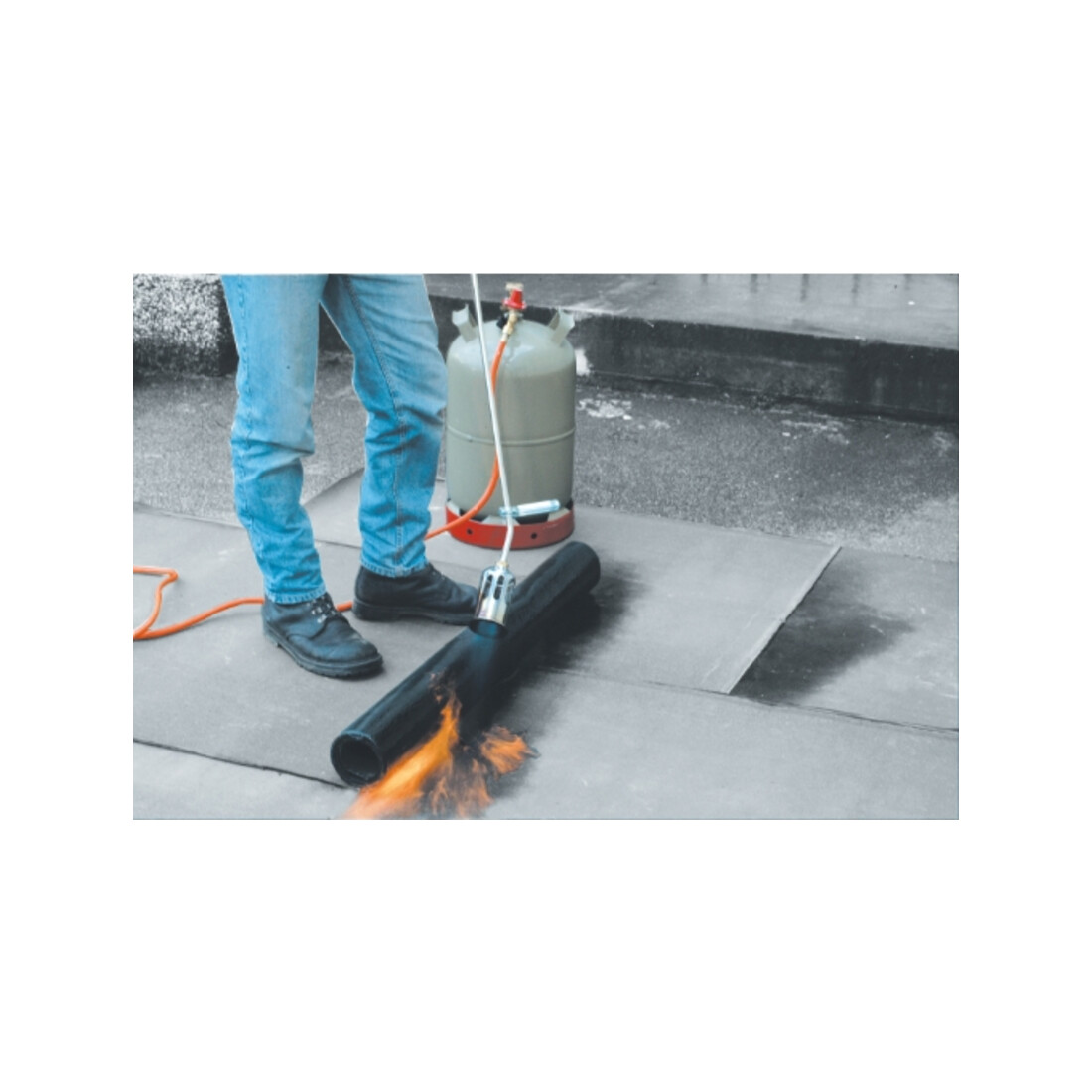 Rothenberger ROOFING Anwärmbrenner Set mit Druckminderer