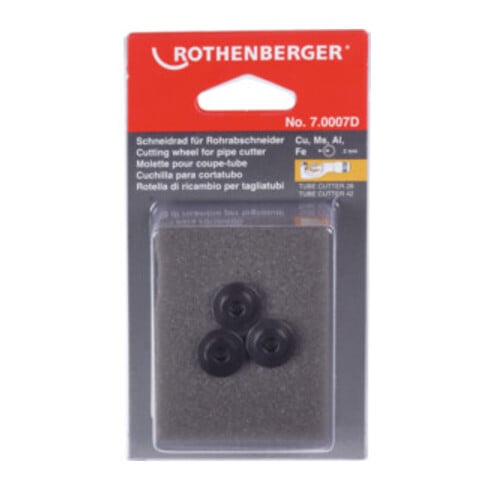 Rothenberger Roue de coupe CU-AL-FE pour TC28/42
