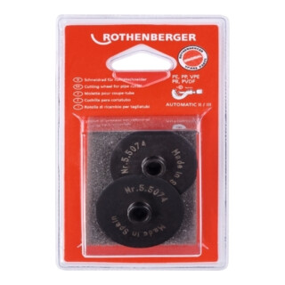 ROTHENBERGER Roue de coupe pour Rocut / Coupe-tube automatique G