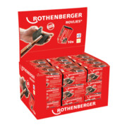 Rothenberger ROVLIES Présentoir, 36 paquets de 10 pièces
