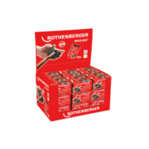 Rothenberger ROVLIES Présentoir, 36 paquets de 10 pièces