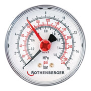 Rothenberger RP50 ROHRFEDERMANOMETER16 BAR, 0,2 GRAD-TEILUNG-4