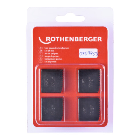 Rothenberger SC Schneidbacken, NPT, 1.1/2", 4St.