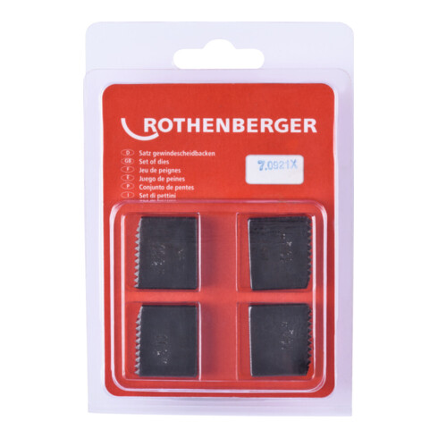Rothenberger SC Schneidbacken, NPT, 1.1/4", 4St.