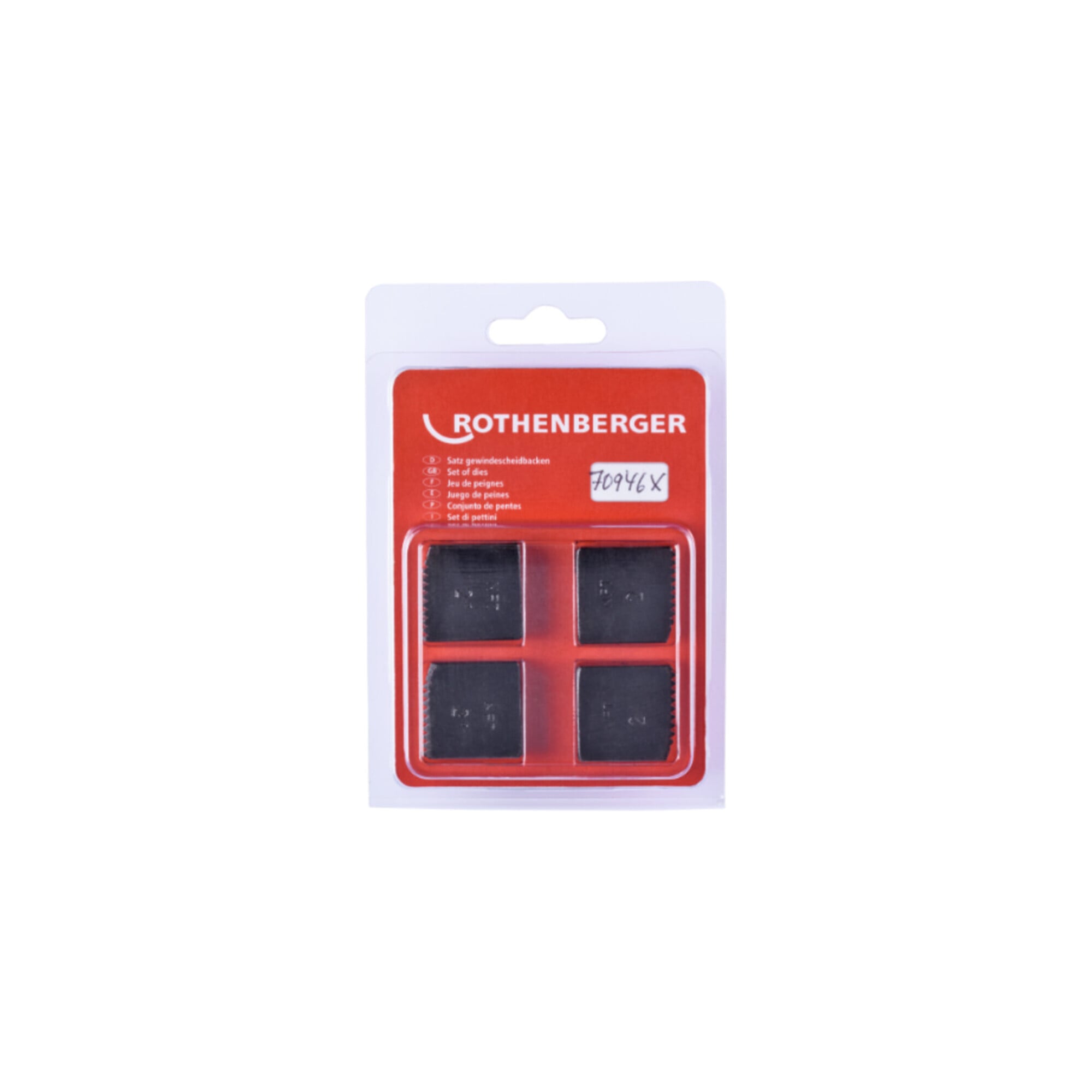 Rothenberger SC Schneidbacken, NPT, 2", 4St.
