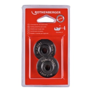 Rothenberger Schneidrad f.Stahlrohr f.Stahlrohrabschneider 4000781063 Blister á 2 Stck. Rothe