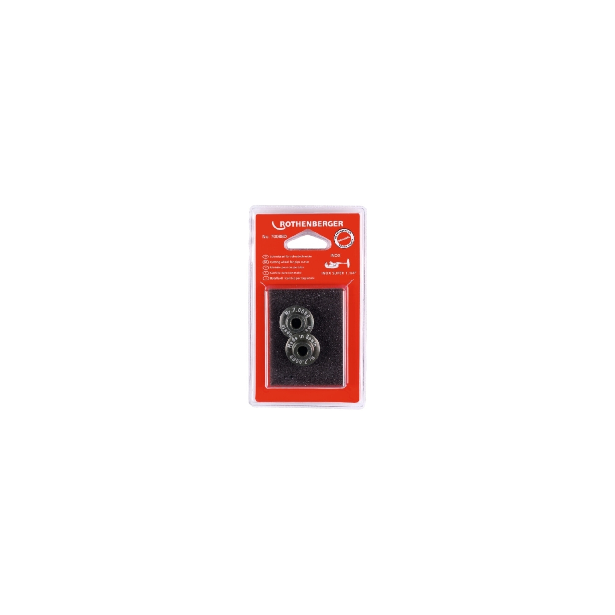 ROTHENBERGER Schneidrad Für Super 1.1/ 4", Inox, 2St.