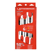 Rothenberger Schraubendr.-Set EUROLINE,2xPZ,4xSchlitz