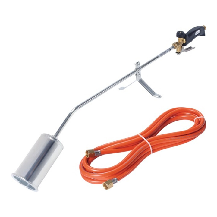Rothenberger Set con bruciatore a propano RoMaxi Eco, senza riduttore di pressione, accensione manuale 5m