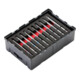 Rothenberger Set de 10 embouts 90mm avec anneau de couleur 1/4"-1