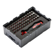 Rothenberger Set de 53 pcs de embouts spécial 1/4"