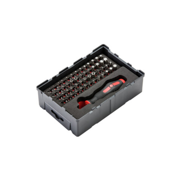 Rothenberger Set de 53 pcs de embouts spécial 1/4"