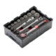 Rothenberger Set de clés à douille 6 pans 17 pcs 1/4"-4
