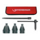 Rothenberger Set staande kraanmoeren, SW32-47, handgreep + verlenging