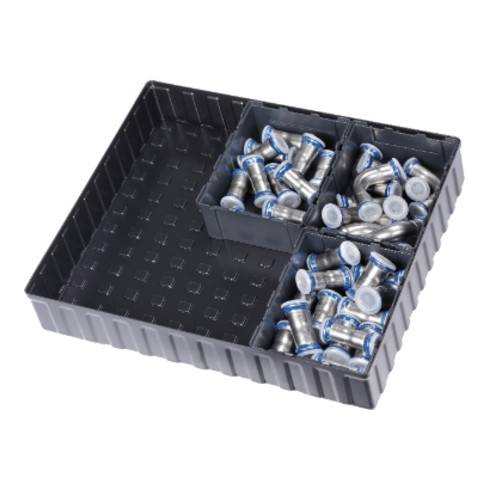 Rothenberger Sistema per valigetta ROCASE 4414 con 2 vassoi e 12 ROBOX