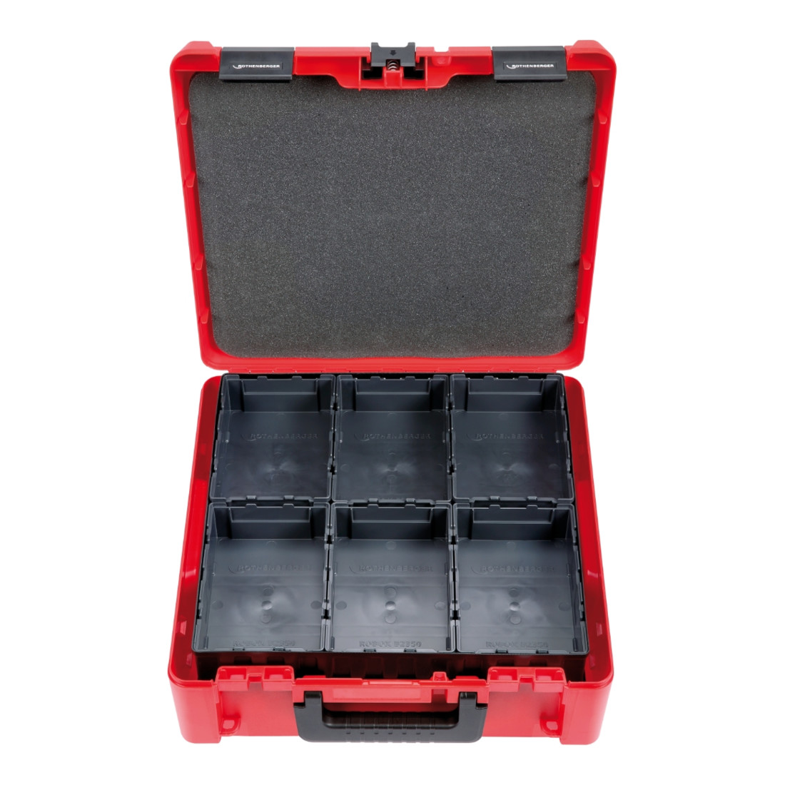 Rothenberger Sistema per valigetta ROCASE 4414 con 2 vassoi e 12 ROBOX