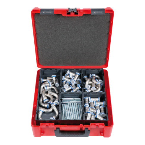 Rothenberger Sistema per valigetta ROCASE 4414 con 2 vassoi e 12 ROBOX
