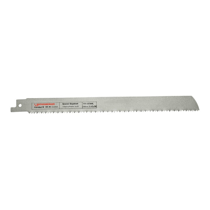 Rothenberger Spezial-Rohrsägeblatt, 290x25x1,6