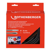 Rothenberger Spirale 8mm x 7,5m mit Werkzeugkupplung und Seele-3