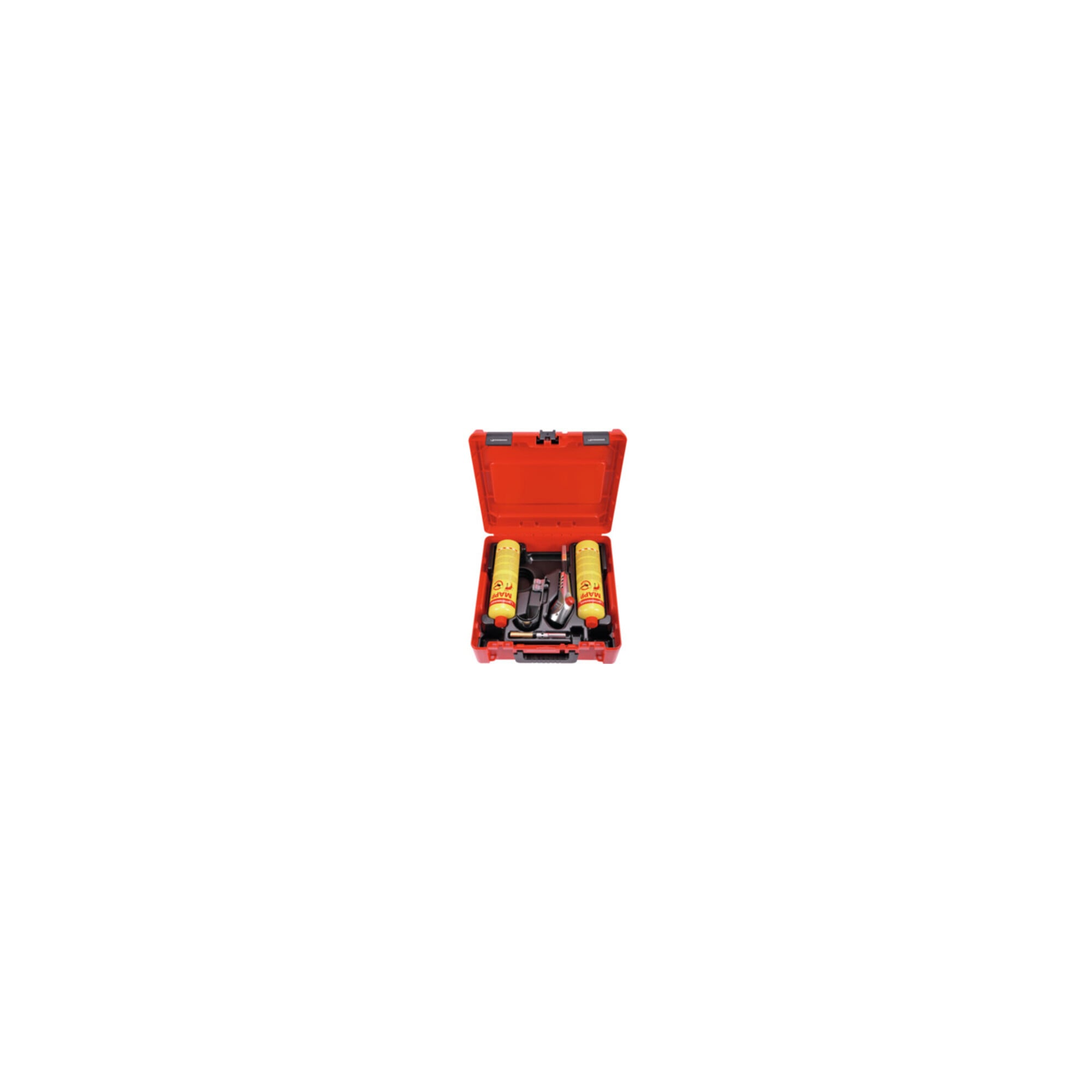 Rothenberger SUPER FIRE 3 HOT BOX, 7/16"-EU, Sprachversion A, neues MAPP Gas