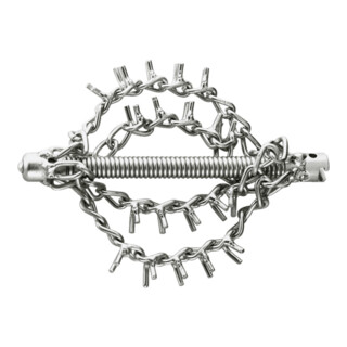 Rothenberger Testa a catena L.170mm senza anello, con 4 catene